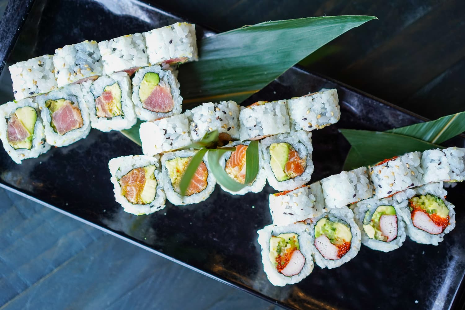 Premium all you can eat sushi platter at Sparkly Restaurant Vaughan