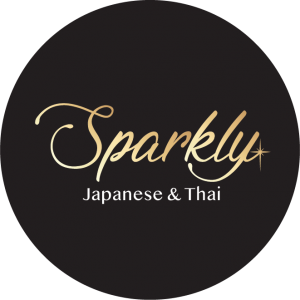 Sparkly Japanese & Thai Restaurant Logo